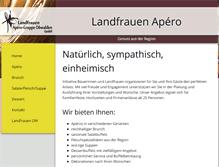 Tablet Screenshot of aperogruppe.ch